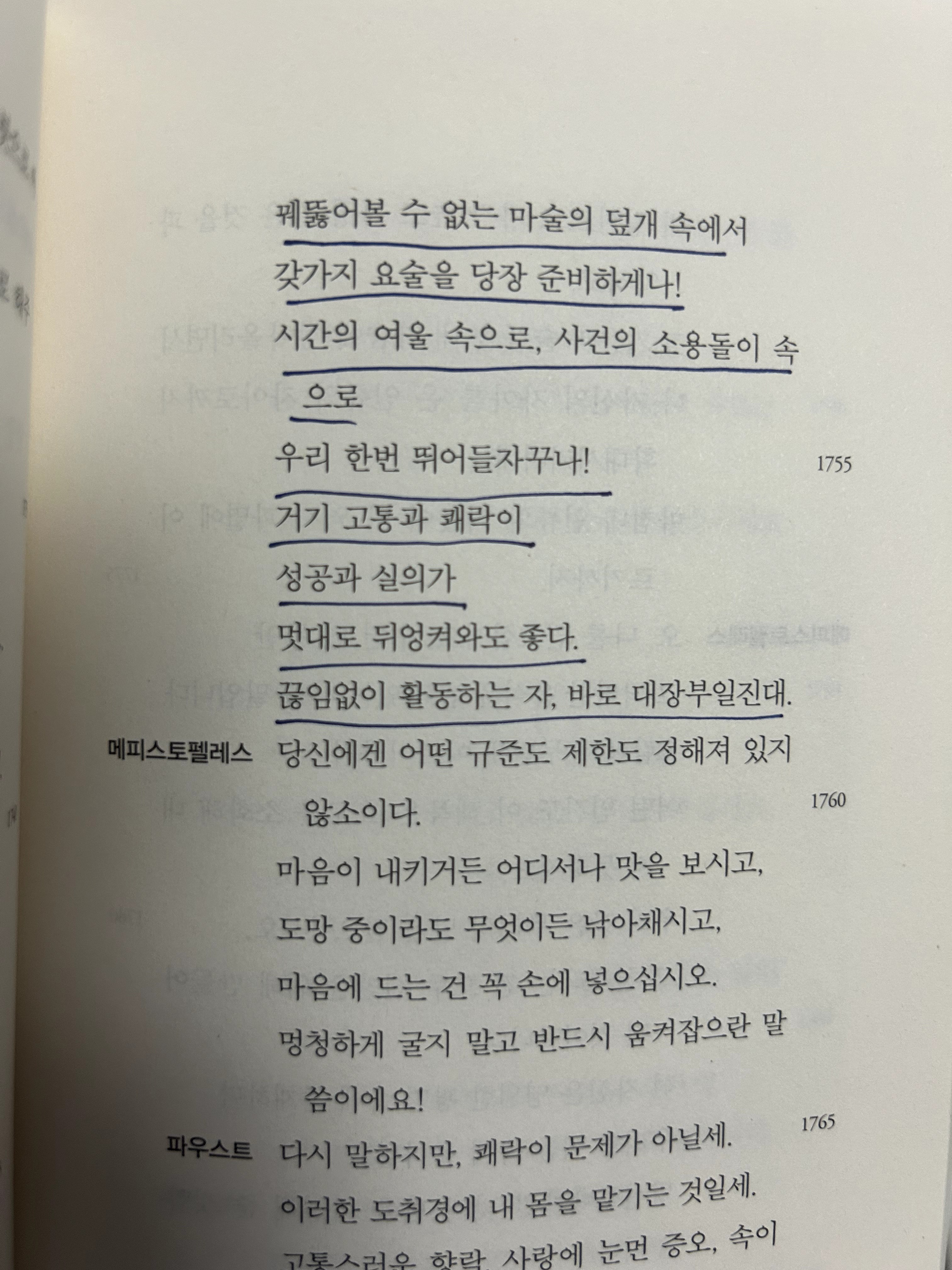 인간은 노력하는 한 방황한다 - '파우스트'를 읽고